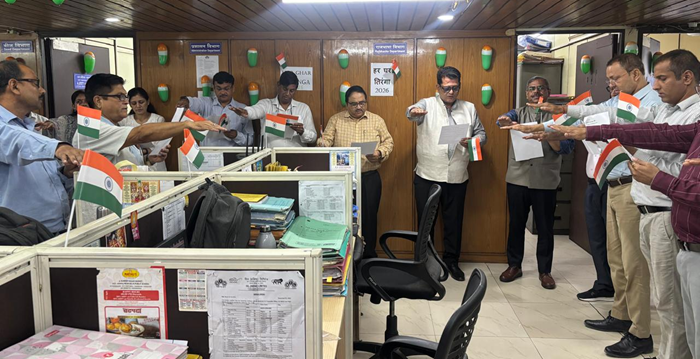 HIL CMD Kuldeep Singh launches ‘Har Ghar Tiranga’ campaign